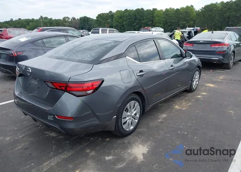 2020 Nissan Sentra S Xtronic Cvt из США, поврежденный, VIN 3N1AB8BV6LY229933